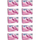 Dolphin Pembe Nitril Muayene Eldiveni L Beden 100 Adet x 10 Paket - Mdr