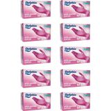 Dolphin Pembe Nitril Muayene Eldiveni M Beden 100 Adet x 10 Paket - Mdr