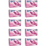 Dolphin Pembe Nitril Muayene Eldiveni Xs Beden 100 Adet x 10 Paket - Mdr