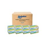 Dolphin Pudralı Latex Eldiven M Beden 100'lü x 20 Paket 1 Koli