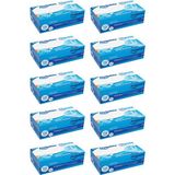 Dolphin Pudrasız Mavi Nitril Muayene Eldiveni M Beden | 10 Paket - MDR