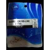 Dolphin Rock Barrel Cross-Line Swivel - Üç Yönlü / T Fırdöndü 2 Numara 25 Pcs