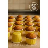 Dolphin Sarı Renkli Muffin Kek Kapsülü 50 ADET