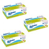Dolphin Tek Kullanımlık Lateks 100 Adetlik 3 Paket Beyaz Pudralı Small Muayne Eldiveni