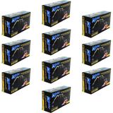 Dolphin Tek Kullanımlık Lateks Siyah Pudrasız Nitril Muayne Eldiveni Medium Orta 100'lü 10 Paket