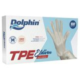 Dolphin Tpe Eldiven Krem 100Lü Medium Kullan At Eldiven 6'Li Avantaj Paketi