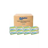Dolpin Dolphin Pudralı Latex Eldiven S Beden 100'lü X 20 Paket Koli