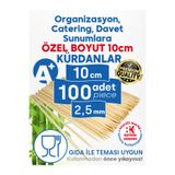 Dolpin Kanepe Kürdanı - 10 Cm, 100 Adet - Açılış, Organizasyon, Toplantı, Tadımlık Yemekler Için Çöp Şiş