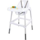 Dolu 7150 Mama Sandalyesi, Beyaz - Turuncu