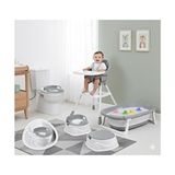 Dolu 7560 Bebek Mama Sandalyesi Bebek Küveti Lazımlık Adaptör Set 6in1 Hediyeli - Gri