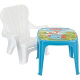 Dolu Fisher Price Masa ve Sandalye Set - Mavi