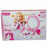 Dolu Oyuncak 2563 Unicorn Masaüstü Aynalı Makyaj Seti