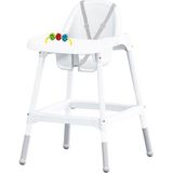 Dolu Oyuncak 7150 Mama Sandalyesi Ergonomik Tasarım 3+ Yaş İçin Beyaz Renk