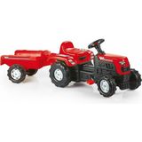 Dolu Oyuncak 8146 Oyuncak Romorklu Traktor Kırmızı