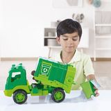 Dolu Oyuncak Çöp Kamyonu Pencereli Kutuda 43 cm (3 Adet)