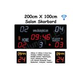 Dolunay LED 200 x 100 cm Salon Skorbord
