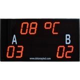 Dolunay Led Futbol Skorbordu 80 cm X 150 cm