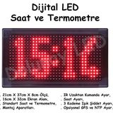 Dolunay LED P10 Panel Saat Derece 16CM x 32CM - 17 cm*32 cm
