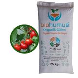 DOMATES için, Biohumus Organik gübre, Organik Sertifikalı, Kök geliştirici, toprak düzenleyici, bitki besleyici, 25 Kg (1)