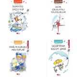 Domates Saçlı Kız - Sıcak Çikolatalı Yolculuklar - Vanilya Kokulu Mektuplar - Uçurtmam Bulut Şimdi 4 Kitap - Sevim Ak
