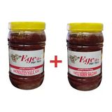 Domates Salçası 1 Kg + Tatlı Biber Salçası 1 Kg.-İki Lezzet Bir Arada