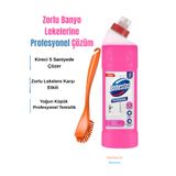 Domestos Banyo Temizleyici 750 ml (Duşakabin Temizleyici,derzlere Zarar Vermez)+Temizlik Fırçası