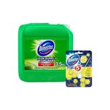 Domestos Çamaşır Suyu 3.5kg+Domestos 5Li Güç Tuvalet Bloğu - 3,5 kg