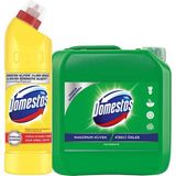 Domestos Çamaşır Suyu Çam Ferahlığı 3,24 lt + Limon Ferahlığı 750 ml