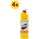 Domestos Çamaşır Suyu Limon Ferahlığı 750 ml x 4 Adet - 3,5 lt