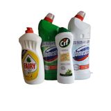 DOMESTOS Fairy & Cif & Çamaşır Suyu Temizlik Seti