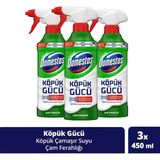 Domestos Köpük Gücü 450 ml x3 Çam Ferahlığı ile Köpük Çamaşır Suyu Derinlemesine Temizlik Sunar - 453 ml