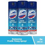 Domestos Pratik Yüzey Spreyi 200 ml 3'lü Set