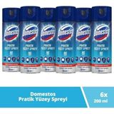 Domestos Pratik Yüzey Spreyi 200 ml x 6 Adet - 1200 ml