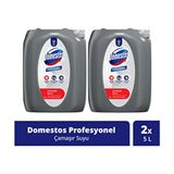 Domestos Profesyonel Konsantre Çamaşır Suyu 5 L X2 Güçlü Temizlik ve Hijyen Sağlar - 5 lt