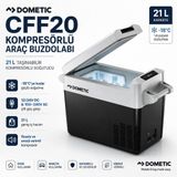 Dometic CFF20 Kompresörlü Araç Buzdolabı 21L (220V Ac / 12-24V Dc)