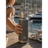 Dometic Kampa Dometic THRM48 Moss Termos Bardak 480 ml – Çift Cidarlı Paslanmaz Çelik, Bpa Içermez, Gri | Vakumlu, Sızdırmaz, Outdoor ve Günlük Kullanım Için Uygun - Haki - 0,48 lt