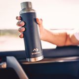 Dometic Kampa Dometic THRM66 Termos 660 ml – Paslanmaz Çelik, Çift Cidarlı, Gri | Kahve Termosu, Su Şişesi, Termal Matara - Lacivert