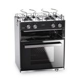 Dometic Starlight Izgara Bölmeli ve 2 Gözlü Ocaklı Gazlı Fırın