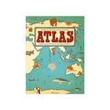 Domingo Yayınevi Atlas (Ciltli): Kıtalar, Denizler ve Kültürler Arası Yolculuk Rehberi + Tereyağı + 2 Kitap - Hayır
