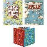 Domingo Yayınevi Atlas Etkinlik Kitabi + Atlas + Yeralti Sualti=(3 Kitap)
