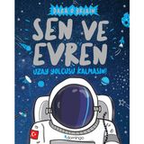 Domingo Yayınevi Dara O Briain Sen ve Evren Bilim & Teknik Kitabı 9 - 12 Yaş için Türkçe 288 Sayfa