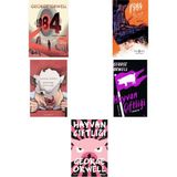 Domingo Yayınevi George Orwell 1984 (Grafik Roman) (Karton Kapak) +4 Adet Kitap Set - Hayır
