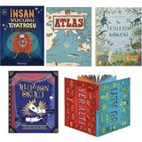 Domingo Yayınevi Insan Vucut Tiyatrosu+Atlas+Turlerin Kokeni+Illuzyon Okulu+Yer Alti Su Alti=(5kitap)