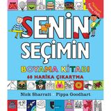 Domingo Yayınevi Senin Seçimin Boyama Kitabı Pippa Goodhart 32 Sayfa Türkçe Eğlenceli