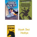 Domingo Yayınevi Sihirli Ağaç Evi 1: Dinozorlar Vadisinde (Çizgi Roman) + Dünyanın Merkezine Yolculuk + Siyah Inci Hediye - Hayır