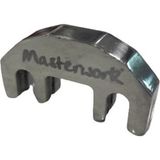 Dominguez Masterwork Profesyonel Ayarlanabilir Keman Susturucu Kaliteli Döküm Metal Keman Susturucusu 4/4 3/4 - Standart