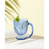 Domme Plastik Kupa - Lacivert - 385 ml
