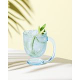 Domme Plastik Kupa - Turkuaz - 385 ml