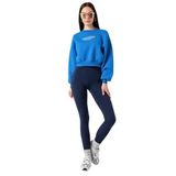 Domoda Ekstra Yüksek Bel Toparlayıcı Karyoka Dikişli Kışlık içi Polar Push up Kadın Tayt @Simena Lacivert S