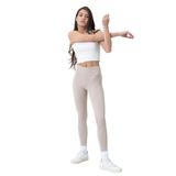 Domoda içi polarlı, LASTİKLİ, şardonlu, Fitilli, Toparlayıcı interlok Kışlık Örme Tayt @Verona Bej M